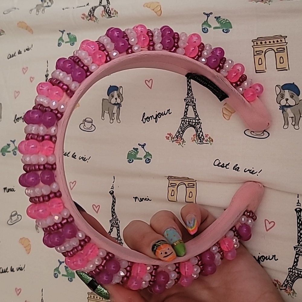 Handmade Beaded Headband